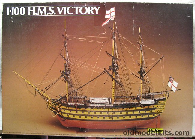 Heller 1/100 HMS Victory plastic model kit